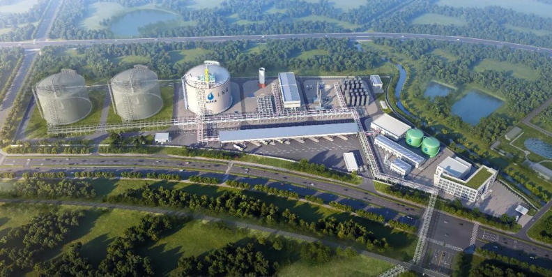 304根桩！湖北白浒山LNG储配基地一阶段储罐桩基施工收官，筑牢“气化长江”能源底座！